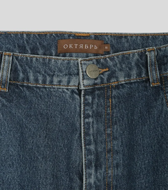 Мужские джинсы ОКТЯБРЬ Classic Denim