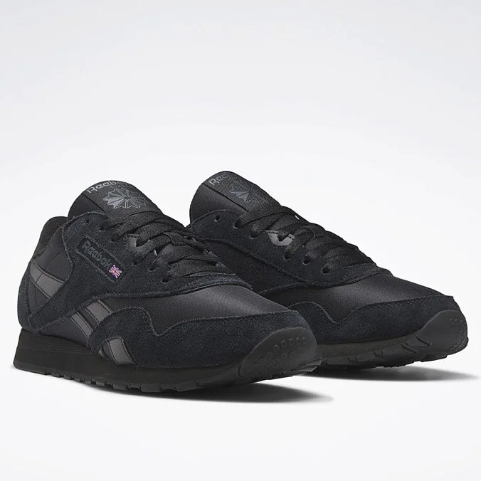 Кроссовки Reebok Classic Nylon Core Black/Core Black/Pure Grey