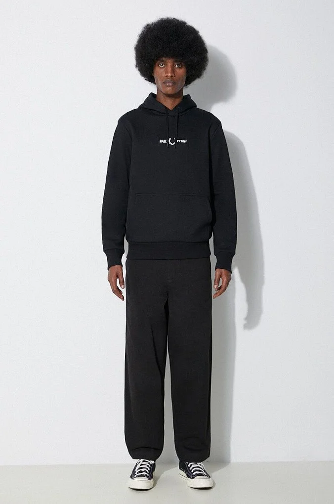 Толстовка Fred Perry Double Graphic Hooded Sweat