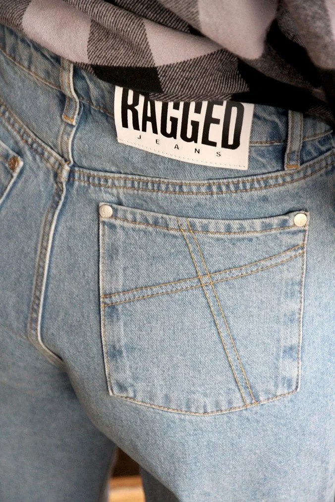 Джинсы женские Ragged Jeans Cougar Mom Jean Light Blue