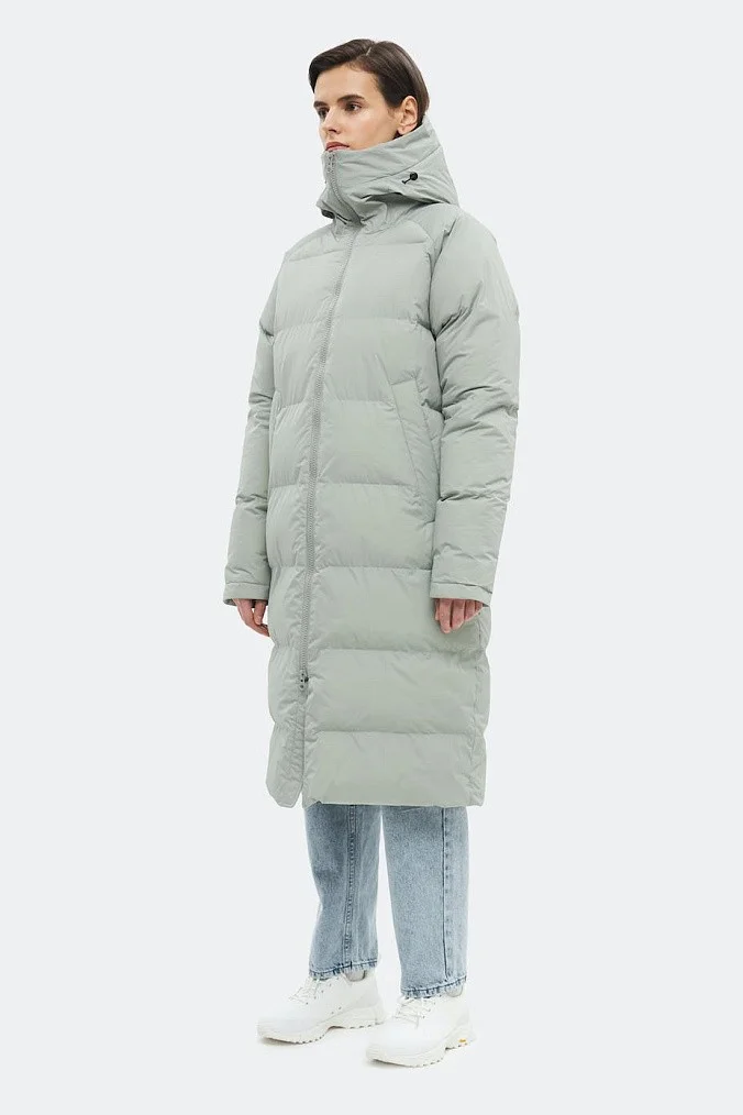 Пуховик женский SHU серый