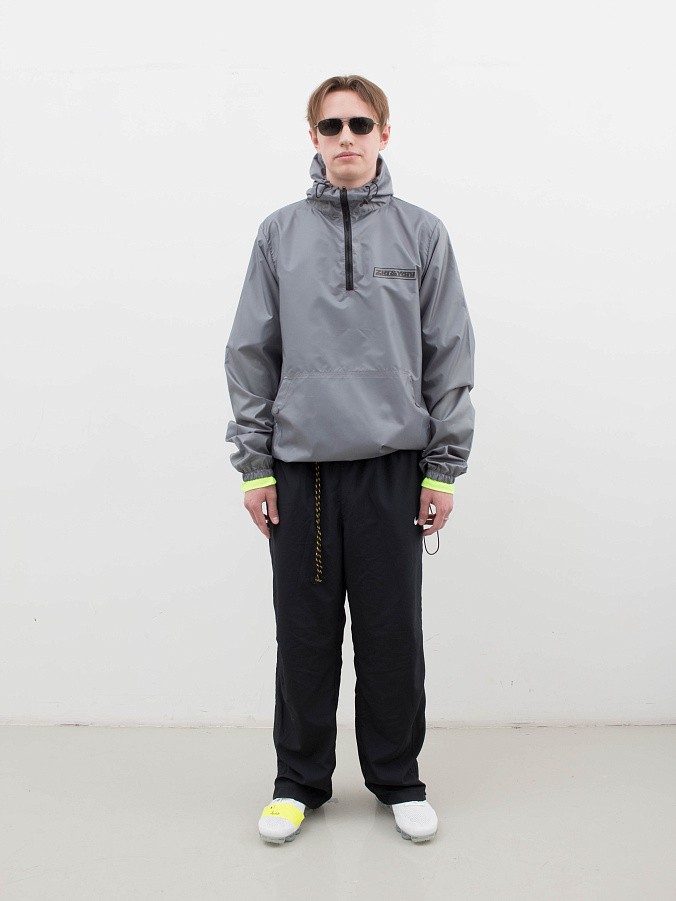 Анорак ZIQ & YONI NEW SPORT LOGO SS18 серый