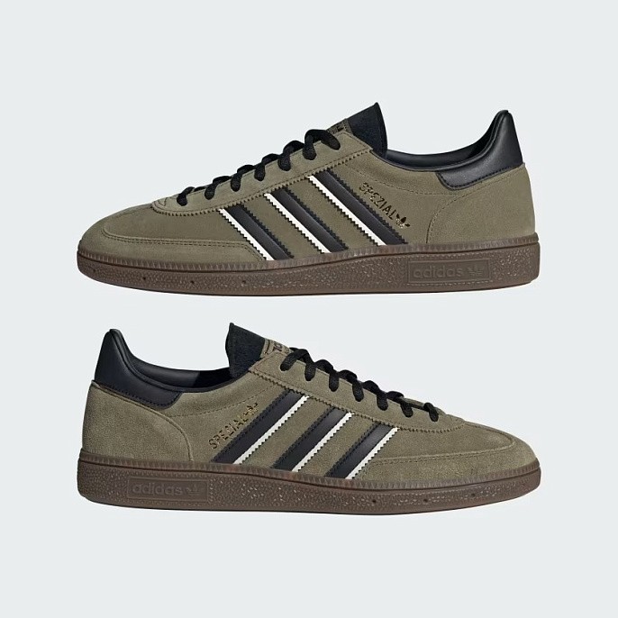 Кроссовки adidas Originals Handball Spezial Focus Olive/Core Black/Crystal White