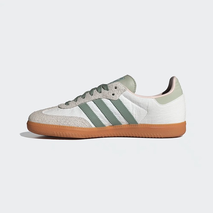 Кроссовки adidas Originals Samba OG Cloud White/Silver Green/Putty Mauve