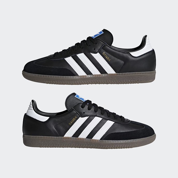 Кроссовки adidas Originals Samba OG Core Black/Cloud White/Gum