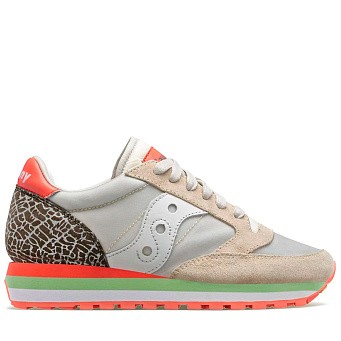 Кроссовки женские Saucony Jazz Triple Beige/Orange/Safari