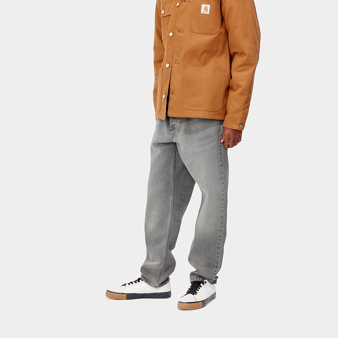 Мужские джинсы Carhartt WIP Newel Pant Black (light used wash)