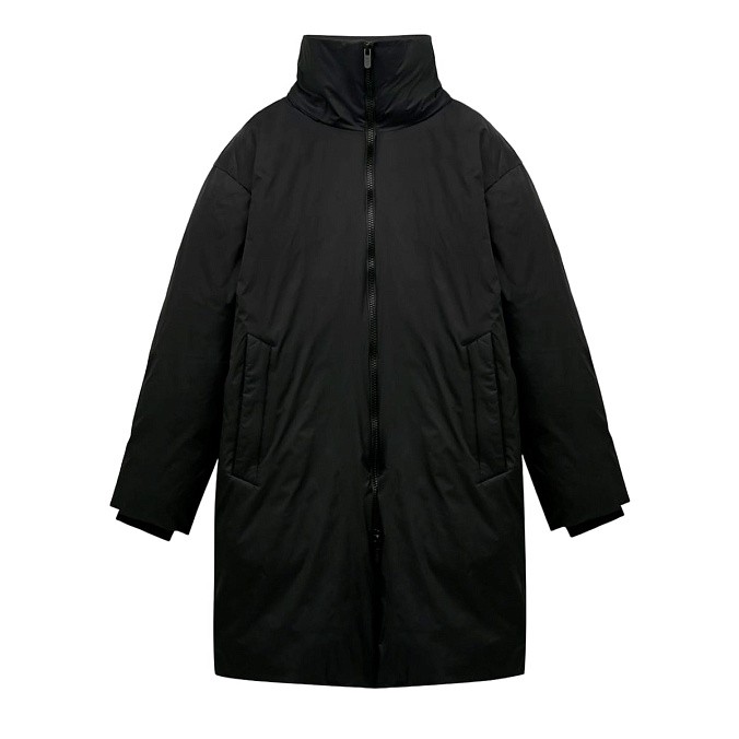 Оверсайз пуховик женский SHU чёрный