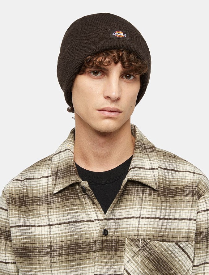 Шапка Dickies Gibsland Beanie Dark Brown