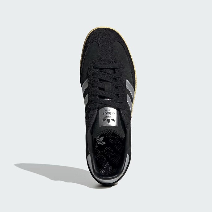 Кроссовки adidas Originals Samba OG Core Black/Matte Silver/Almost Yellow