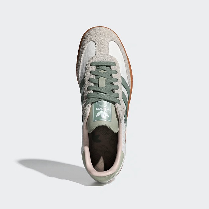 Кроссовки adidas Originals Samba OG Cloud White/Silver Green/Putty Mauve