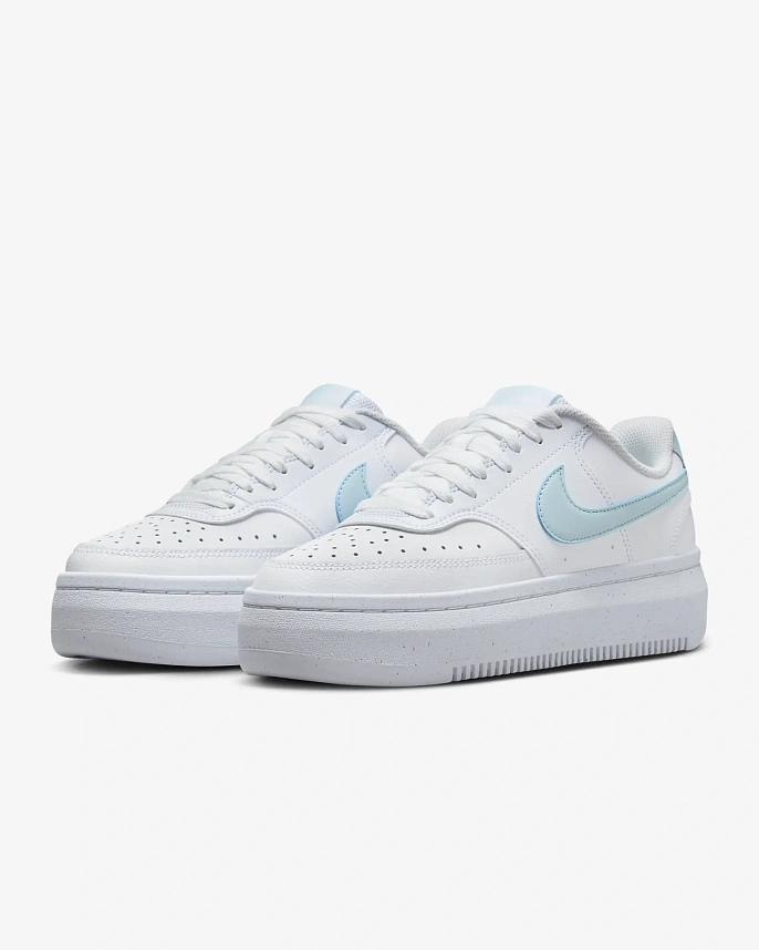 Кроссовки женские Nike Court Vision Alta White/Glacier blue