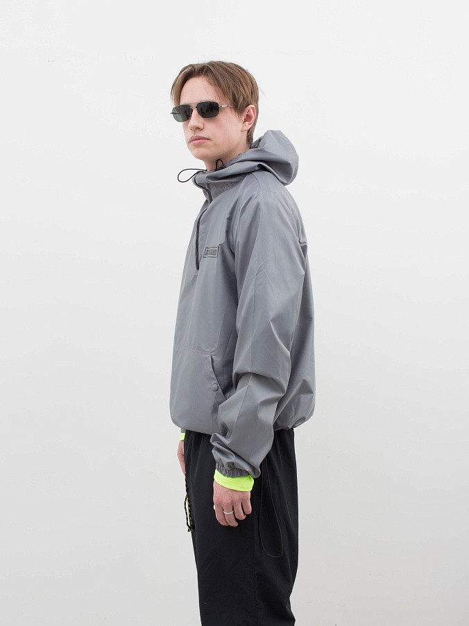 Анорак ZIQ & YONI NEW SPORT LOGO SS18 серый